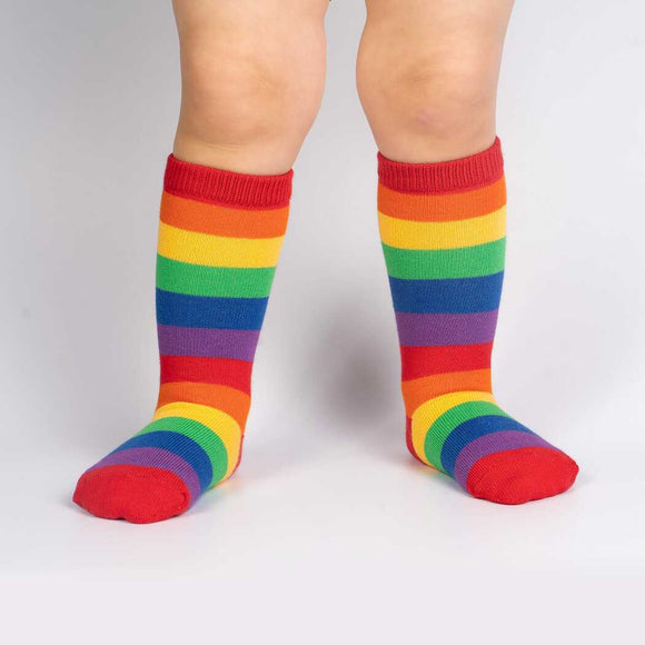 Socks: March With Pride (Toddler Knee High)