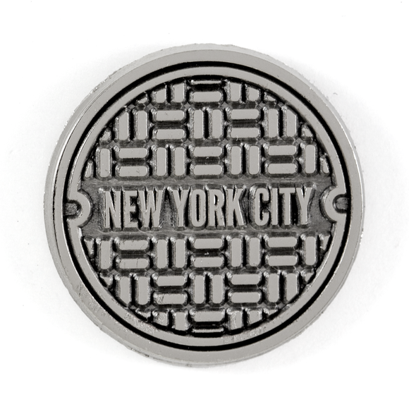 NYC Sewer Enamel Pin
