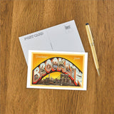 Greetings from Brooklyn Postcard (Orange)