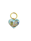 Brooklyn Skyline Heart New York NYC Keychain