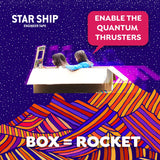 Star Ship Engineer Tape | Pretend Play Spaceship Washi Tape