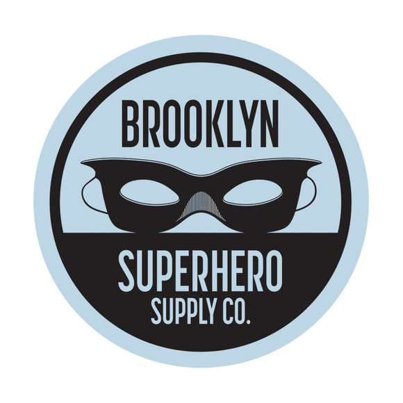 Sticker: Brooklyn Superhero Supply Logo