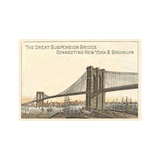 Brooklyn Bridge Postcard
