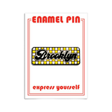 Brooklyn (Checkerboard) Pin