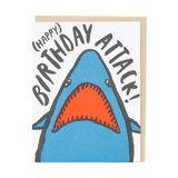 Shark Birthday Greeting Card