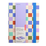 Inkerie Notepad with Sticky Notes Set and Pen