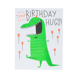 Tiny Birthday Hugs Greeting Card