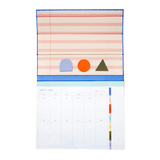 Inkerie Magnetic Weekly Desk Planner