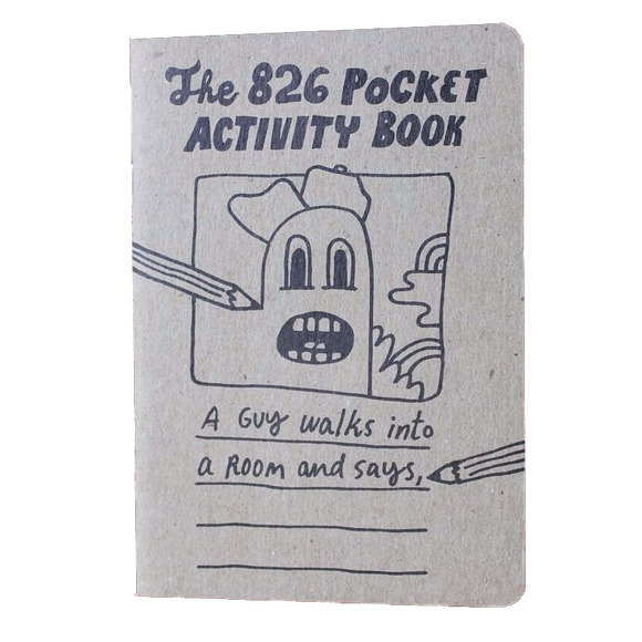 826 Pocket Activity Book - Kids' Notebook