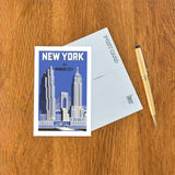 New York, The Wonder City Postcard (Blue)