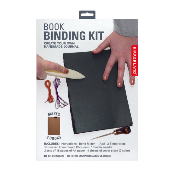 Kikkerland Book Binding Kit – The Net Loft