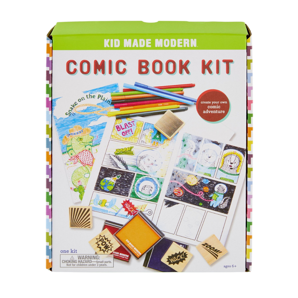 Create-Your-Own Superhero Comic Books Kit - Mondo Llama™