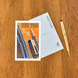 New York, The Wonder City Postcard (Orange)