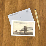 Brooklyn Bridge Postcard