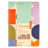 Inkerie Set of 3 A5 Notebooks