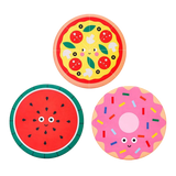 Kikkerland Flexible Silicone Flying Discs