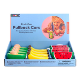 Kikkerland Fruit-Fun Pullback Cars