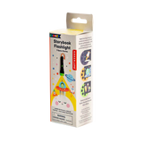Kikkerland Space Stories Storybook Flashlight
