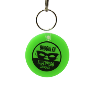 Green Logo Keychain | Brooklyn Superhero Supply Co.