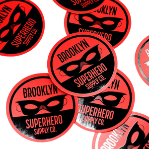 Sticker: Brooklyn Superhero Supply Logo