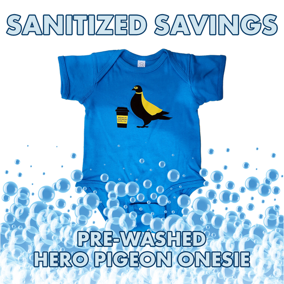 Onesie: PRE-WASHED Hero Pigeon