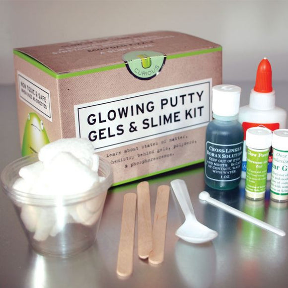 Glowing Putty Gels & Slime Kit