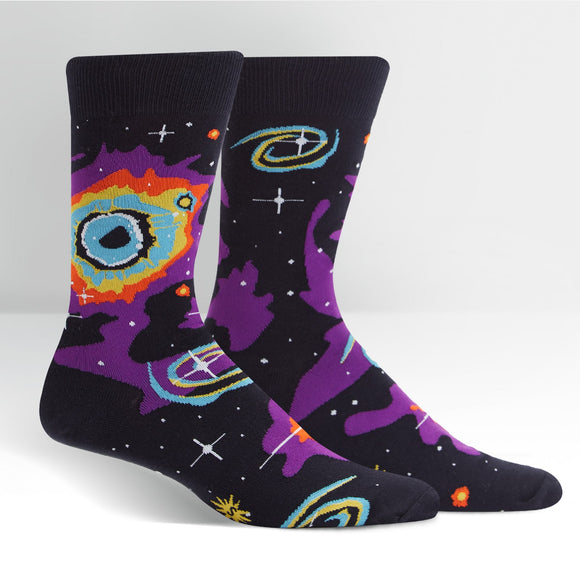 Socks: Helix Nebula (Men's Crew)