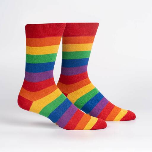 Socks: Radiant Rainbow (Women's Crew)
