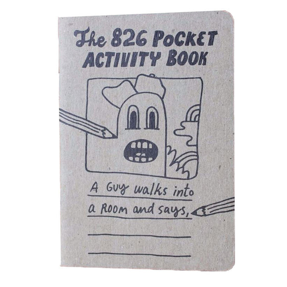 826 Pocket Activity Book - Kids' Notebook
