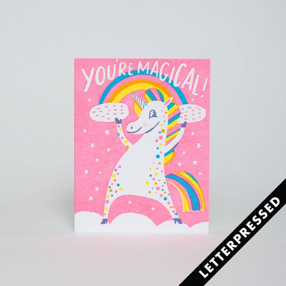 Greeting Card - Magical Unicorn